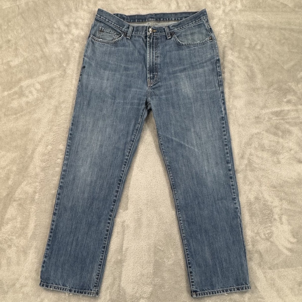 Polo Ralph Lauren‎ Jeans Mens 34x30 Blue Authentic Dungarees Regular Straight